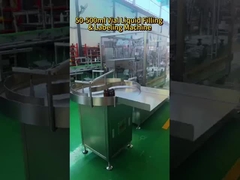 GMP Стандартная машина для заполнения и маркировки флаконов жидкостью объемом 50-500 мл