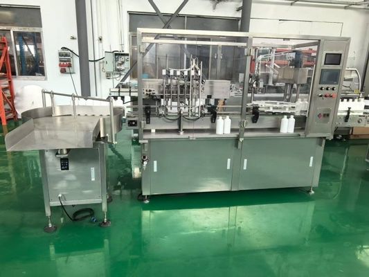Купить Фармацевтическая машина для наполнения жидкостью для антибиотических растворов, 30-500 мл бутылок Процесс мытья, наполнения, закрывания, герметизации, маркировки интегрирован онлайн изготовление
