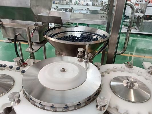 Купить Линия розлива жидких препаратов во флаконы, подходящая для фармацевтических препаратов объемом 30-500 мл, с автоматической системой безопасности онлайн изготовление