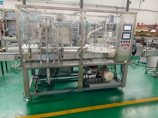Купить Liquid Pesticide Filler for 500-1500ml PET Bottles with drip prevention systems, features explosion-proof certification онлайн изготовление