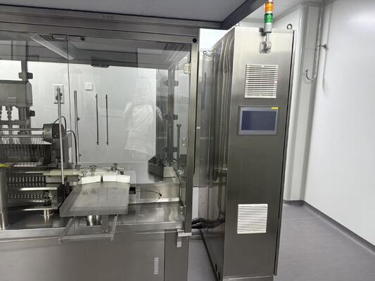 Купить Линия для мойки ампул емкостью 5 мл, точность наполнения и запечатывания > 99%, точность 15000 шт./ч ± 0,5%, точность наполнения AGF-7S онлайн изготовление