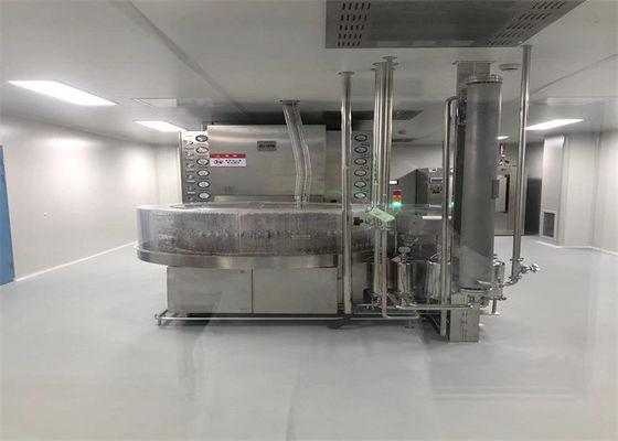Хорошая цена. Наполнение и уплотнение флаконов для 2-30 мл флаконов Фармацевтическое наполнение, с вращающейся стиральной машиной и насосом онлайн
