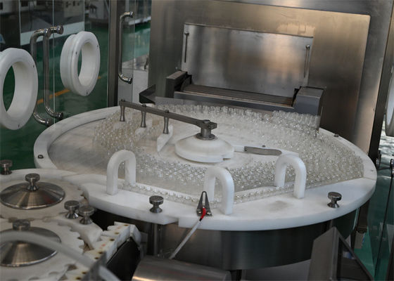 Компактная система промывки флаконов 2-30 мл для косметических сывороток и фармацевтической обработки