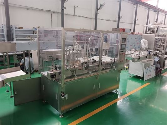 Высокоскоростная многоцелевая машина для заполнения флаконов с вакцинами, точная автоматизация для современной биофармации