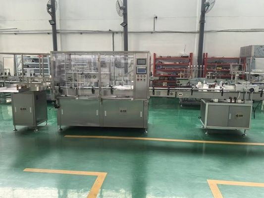 Автоматическая машина для наполнения и укупорки флаконов объемом 2-30 мл, полностью автоматическая производительность