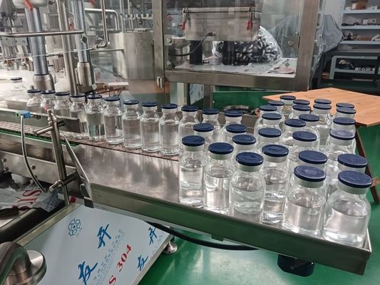 Автоматическая машина для наполнения жидкостью с продувкой азотом (30-500 мл)Прецизионное серводозирование и предотвращение окисления для дорогостоящих суспензий и косметики